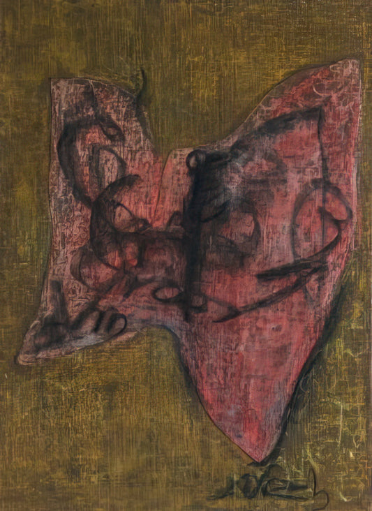 Lucio Fontana's Spatial Concept, Waiting: A Revolutionary Slice in Art History - Concept Spatiale - 1958 by Lucio Fontana