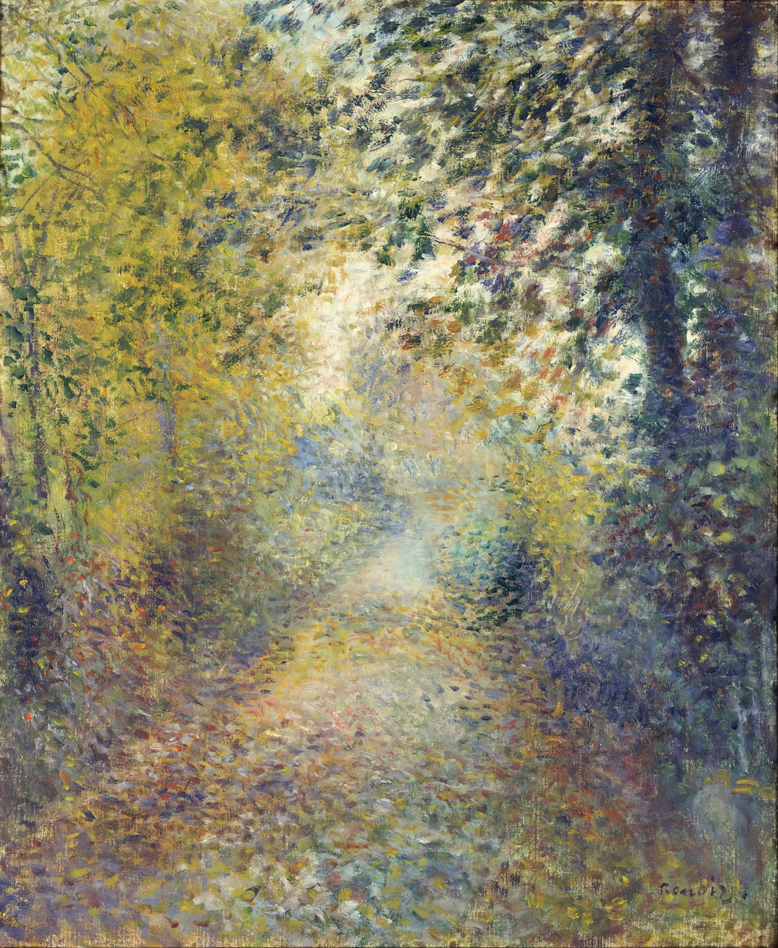 Luncheon of the Boating Party Framed Print: A Masterpiece of Impressionist Joy - In the Woods by Pierre-Auguste Renoir