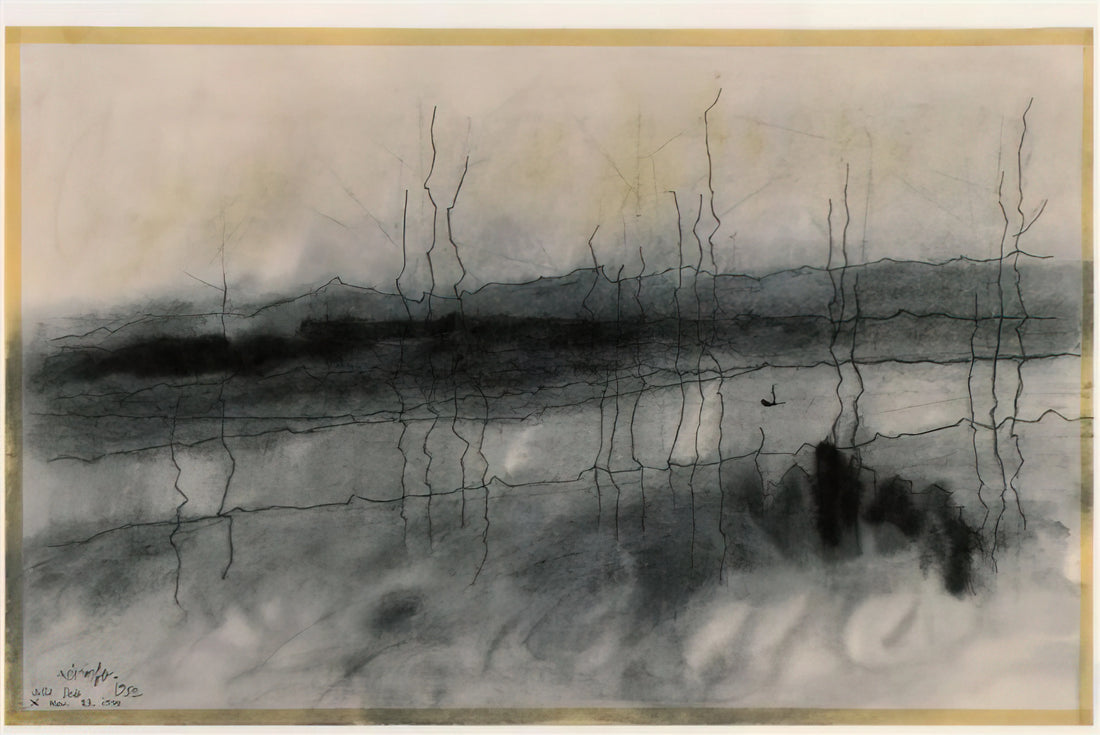 Lyonel Feininger: The Cubist Visionary of Modernist Architecture and Light - MYSTIC RIVER 1951 by Lyonel Feininger