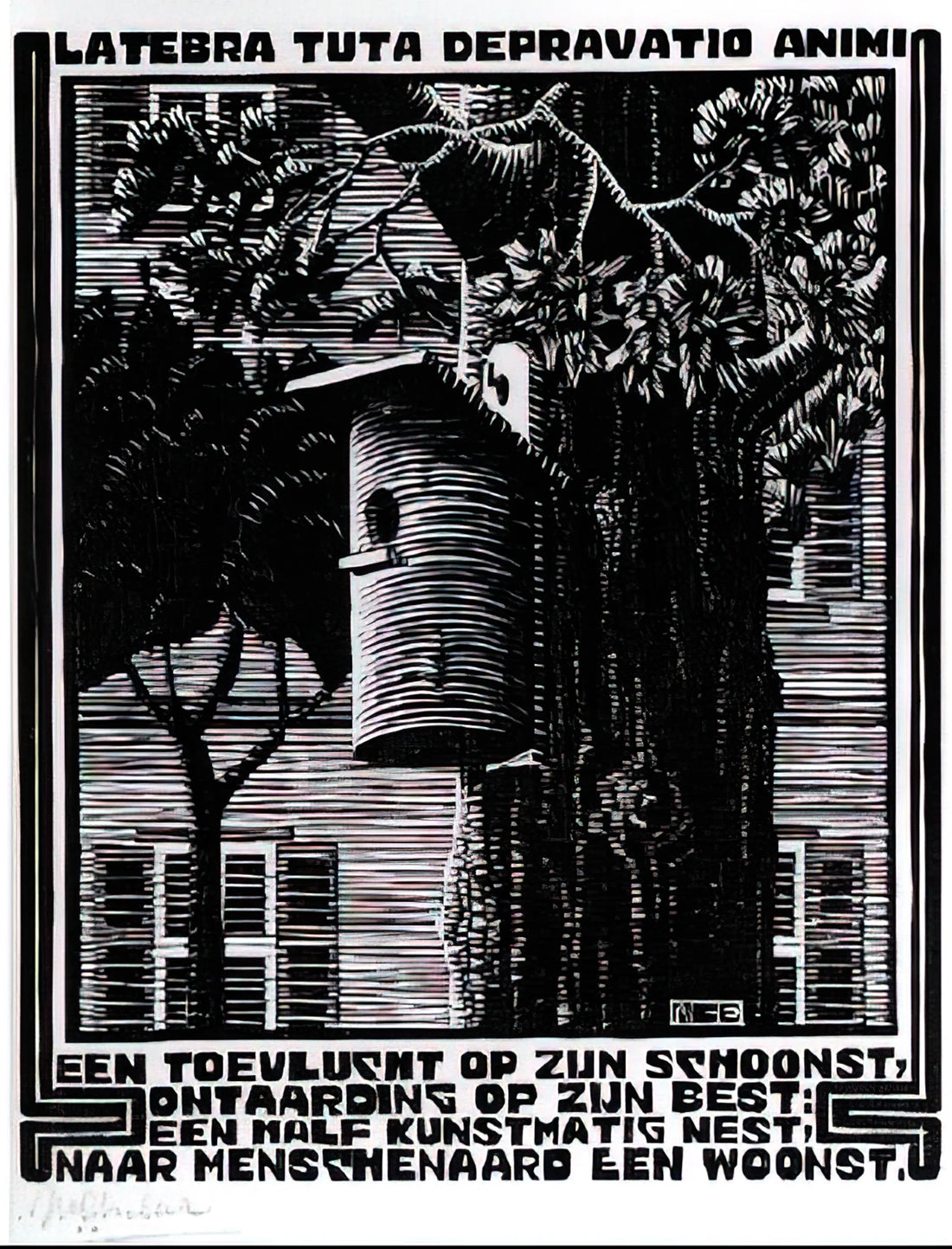 M.C. Escher Lithograph for Sale: A Collector's Guide to Acquiring Iconic Works - EMBLEMATA RETREAT by MC Escher
