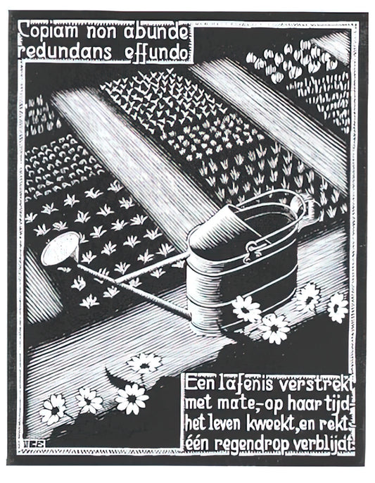 M.C. Escher: The Master of Mathematical Illusion and Visual Paradox - WATERINGCAN by MC Escher