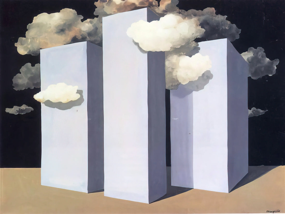 Magritte Lovers Print: A Curator's Guide to Surrealist Masterpieces for Your Collection - A STORM 1932 by Rene Magritte