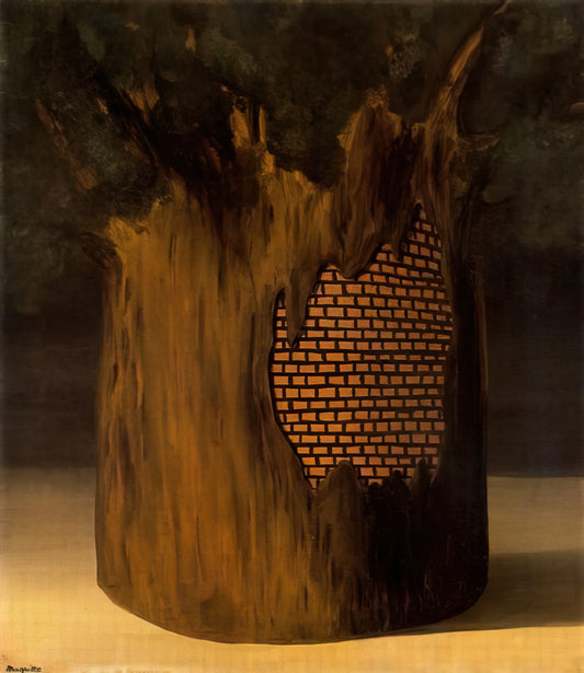 Magritte and Pop Art: The Surrealist Influence on a Revolutionary Movement - THRESHOLD OF FOREST 1926 by Rene Magritte