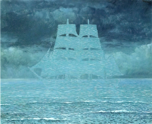 Magritte at the Guggenheim: A Surrealist Master's Vision in Museum Context - THE SEDUCER 1953 1 by Rene Magritte