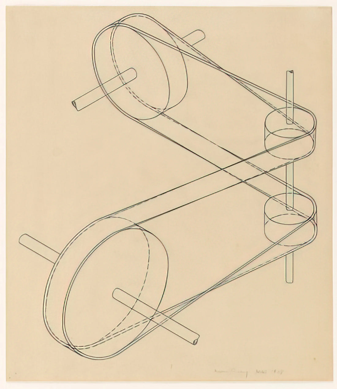 Man Ray Print: Exploring the Surrealist Vision Through Museum-Quality Art Prints - UNTITLED by Man Ray