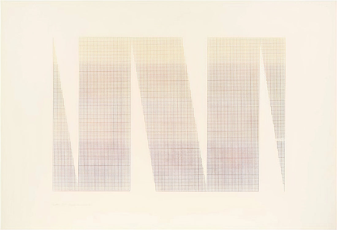 Mark Lancaster Acrylic Print: A Collector's Guide to Abstract Expressionism in Modern Form - Sixths - 1967 by Mark Lancaster