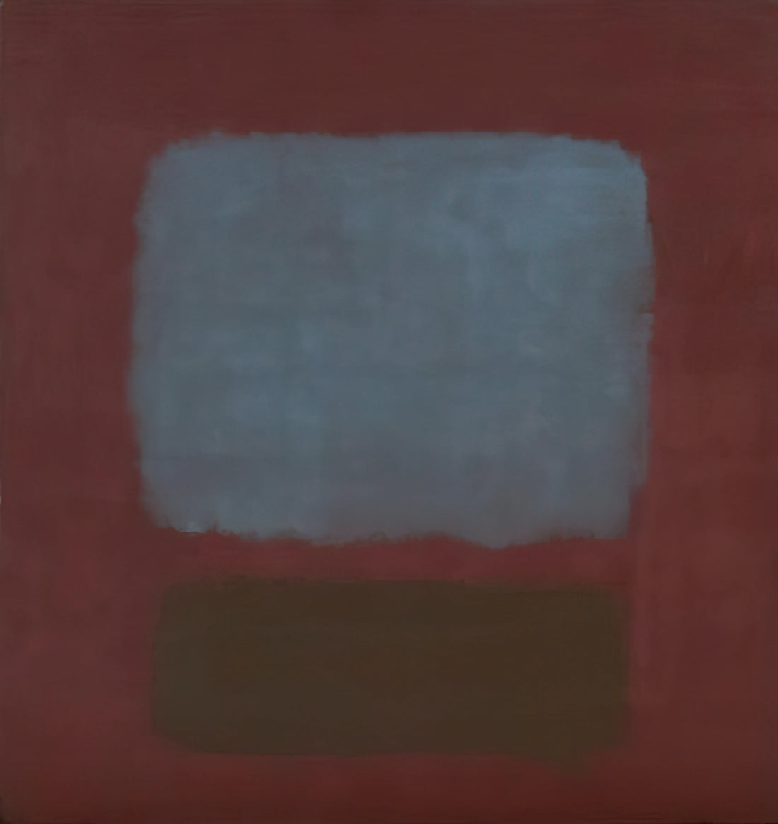 Mark Rothko 1950: The Pivotal Year That Defined Color Field Painting - No. 37No. 19 Slate Blue and Brown on Plum - 1958 by Mark Rothko