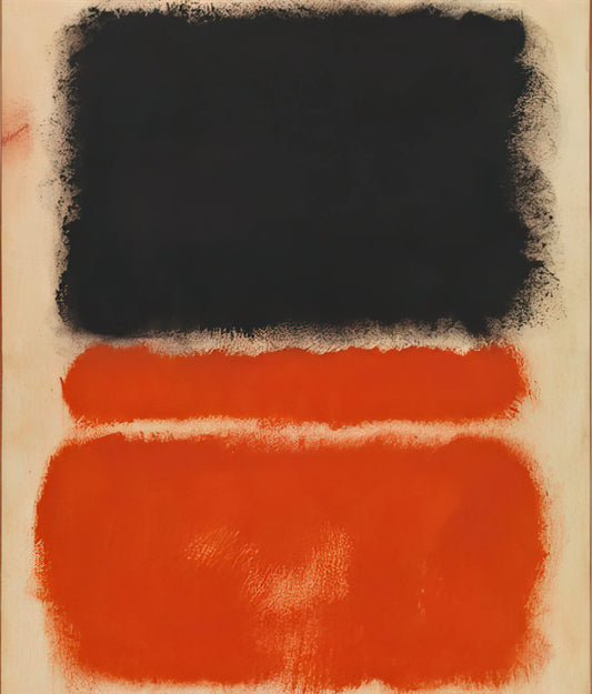 Mark Rothko Expensive Painting: Understanding the Value of Abstract Expressionist Masterpieces - Red - 1968 by Mark Rothko