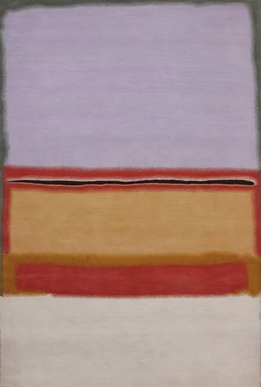 Mark Rothko Yellow Blue: The Emotional Power of Color Field Painting - Orange over Violet - 1968 by Mark Rothko
