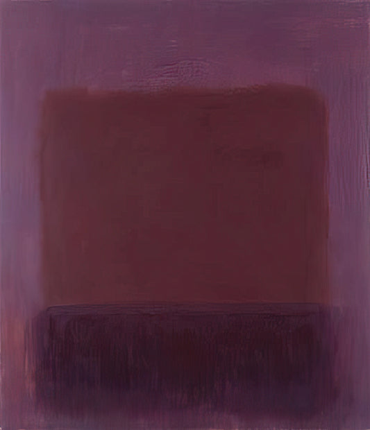 Mark Rothko: The Sublime Power of Color Field Painting - Purple Brown - 1957 by Mark Rothko