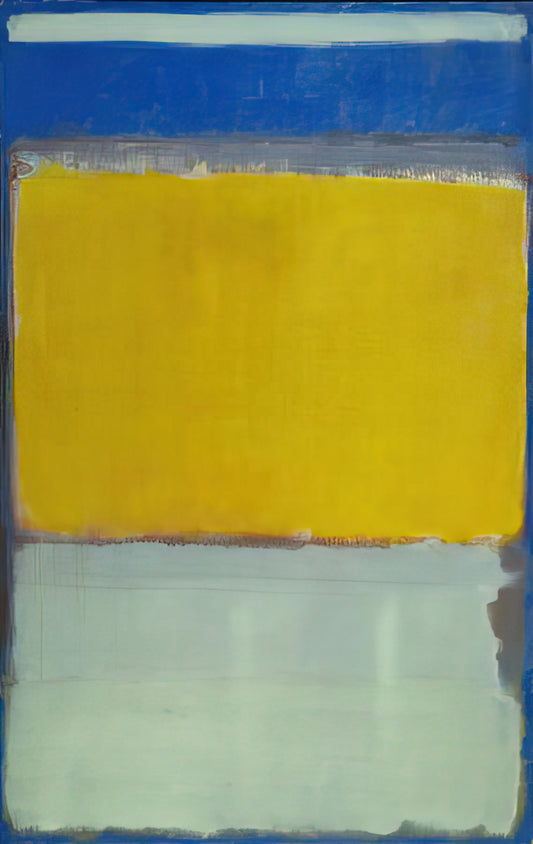Mark Rothko's 'Orange, Red, Yellow': A Deep Dive into Color Field Mastery - No.10 - 1950 by Mark Rothko