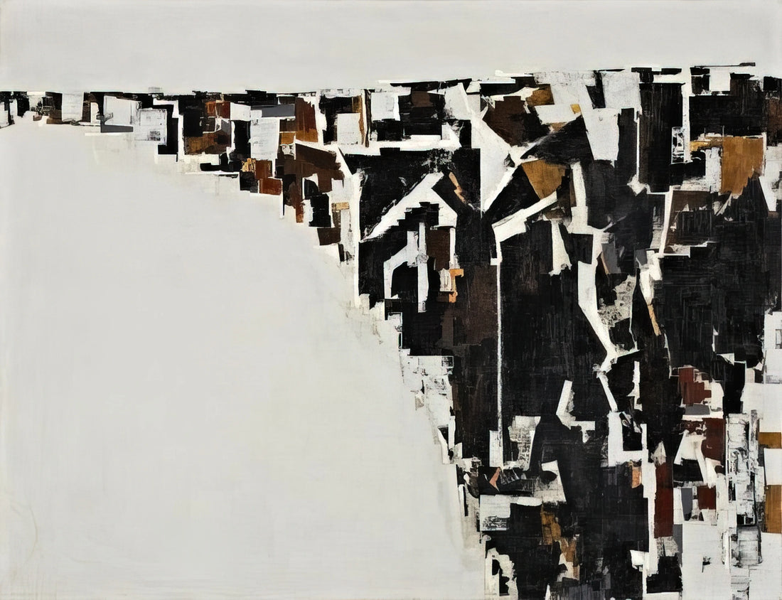 Martin Barre Canvas: Exploring the Abstract Master's Textural Universe - Untitled - Minimalism by Martin Barre