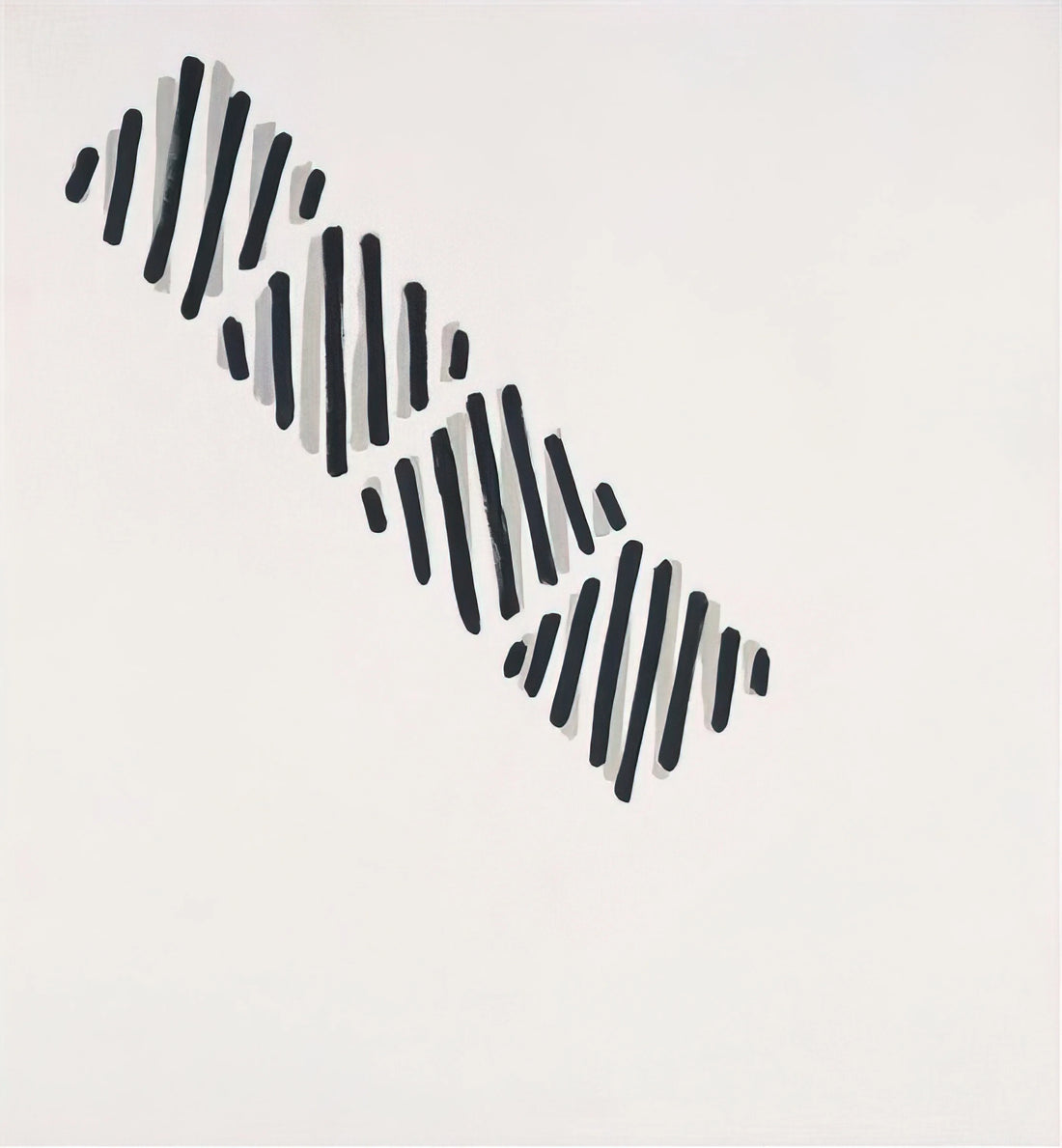 Martin Barre Canvas: Exploring the Abstract Mastery of a French Art Innovator - 72.73.D - 160 X 148 - 1973 by Martin Barre