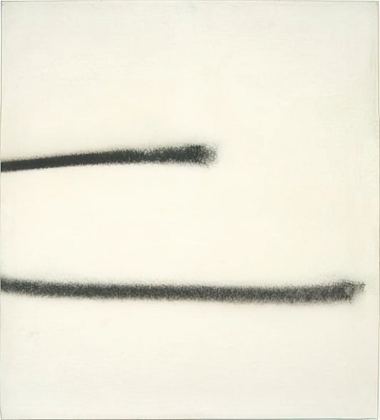 Martin Barre Canvas: The Enduring Legacy of a French Geometric Abstraction Pioneer - 66-6-A - 1966 by Martin Barre