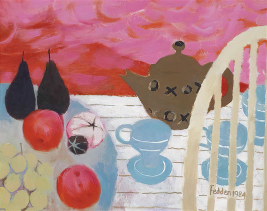 Mary Fedden Lithograph: A Collector's Guide to Her Vibrant Printmaking - The Teapot - 1984 by Mary Fedden