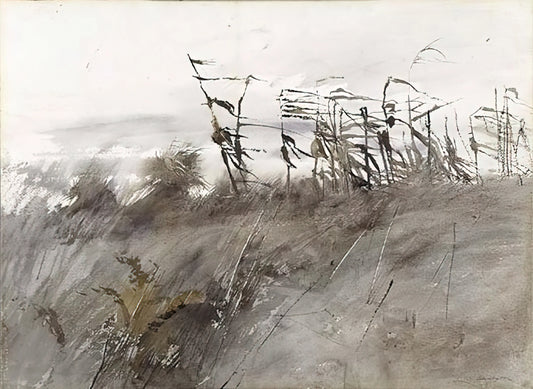 Master Bedroom Painting: Andrew Wyeth's Intimate American Vision - NOVEMBER FIRST 1950 by Andrew Wyeth