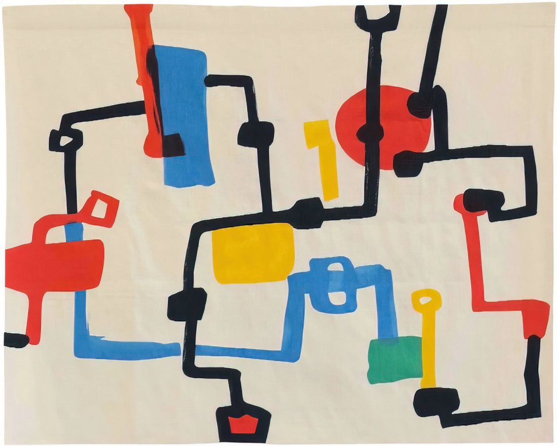 Master of the Eclipse: Etel Adnan's Poetic Vision in Art and Literature - Oil Fields by Etel Adnan