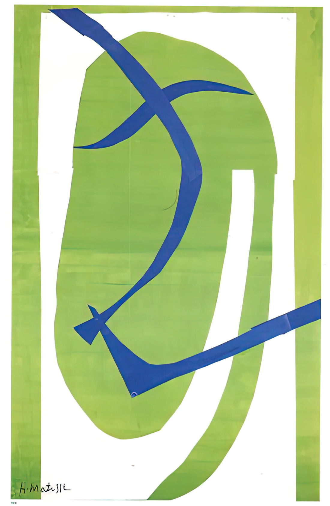 Matisse 1906: The Pivotal Year That Transformed Modern Art - JAPANESE MASK 1950 by Henri Matisse