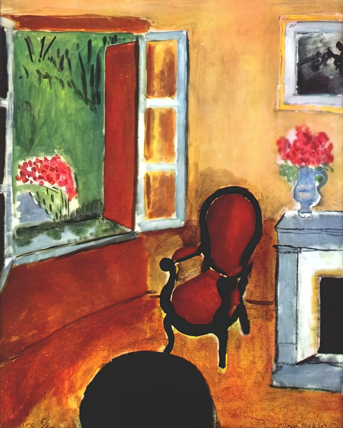 Matisse 1942: A Pivotal Year in the Artist's Late Mastery - INTERIOR 1940 by Henri Matisse