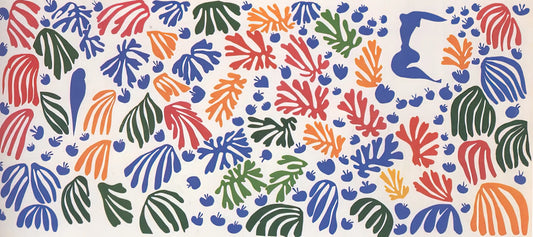 Matisse Blue Nude Framed: A Collector's Guide to the Masterpiece - LA PERRUCHE ET LA SIRENE 1952 by Henri Matisse