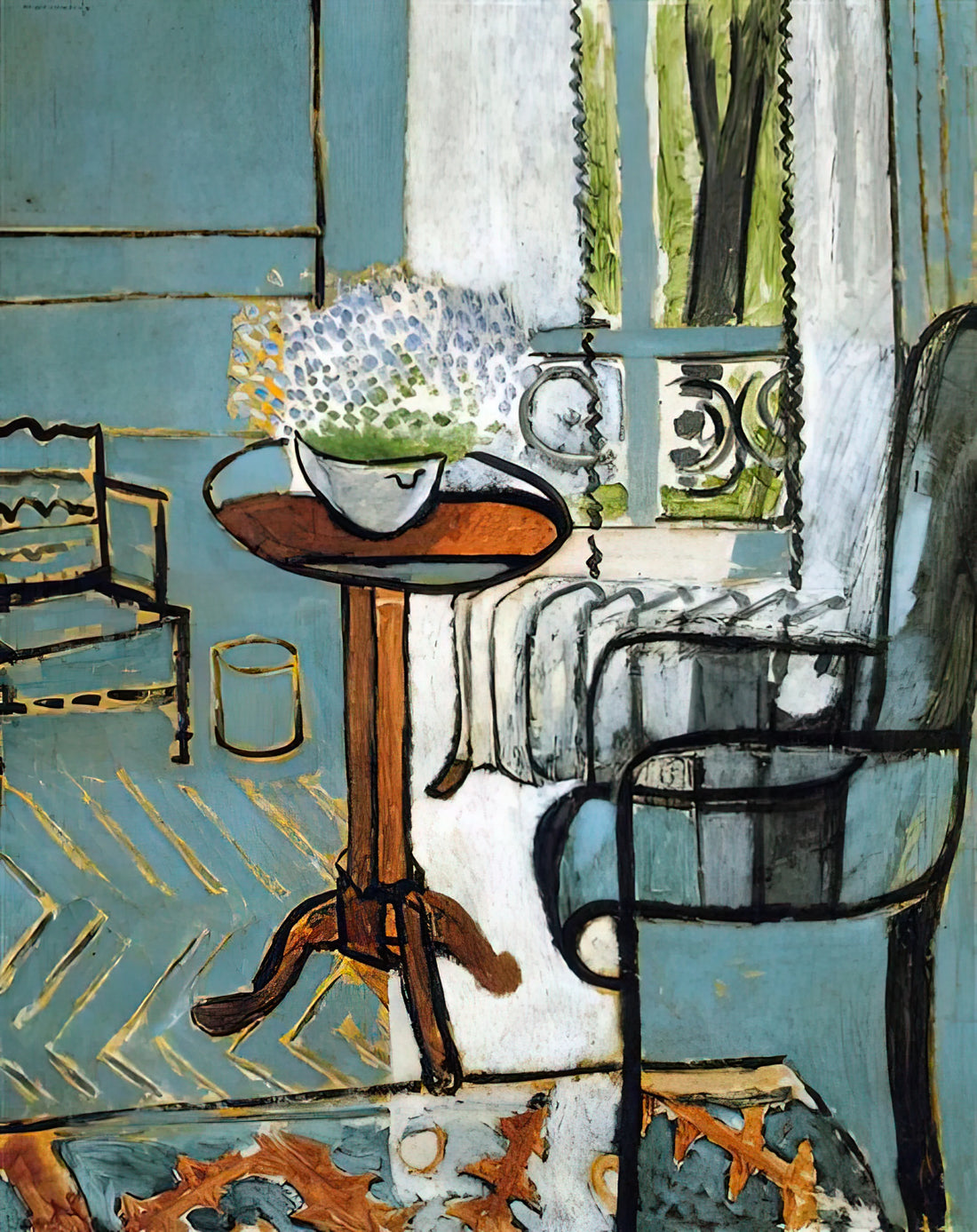 Matisse Christmas Eve: The Fauvist Master's Vision of Holiday Radiance - THE WINDOW 1916 by Henri Matisse