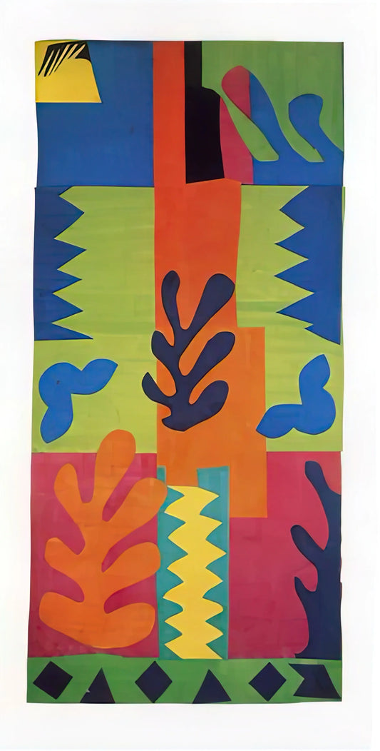 Matisse Flowers Cut Outs: The Final Blossoming of a Master's Vision - NOT IDENTIFIED 4 by Henri Matisse