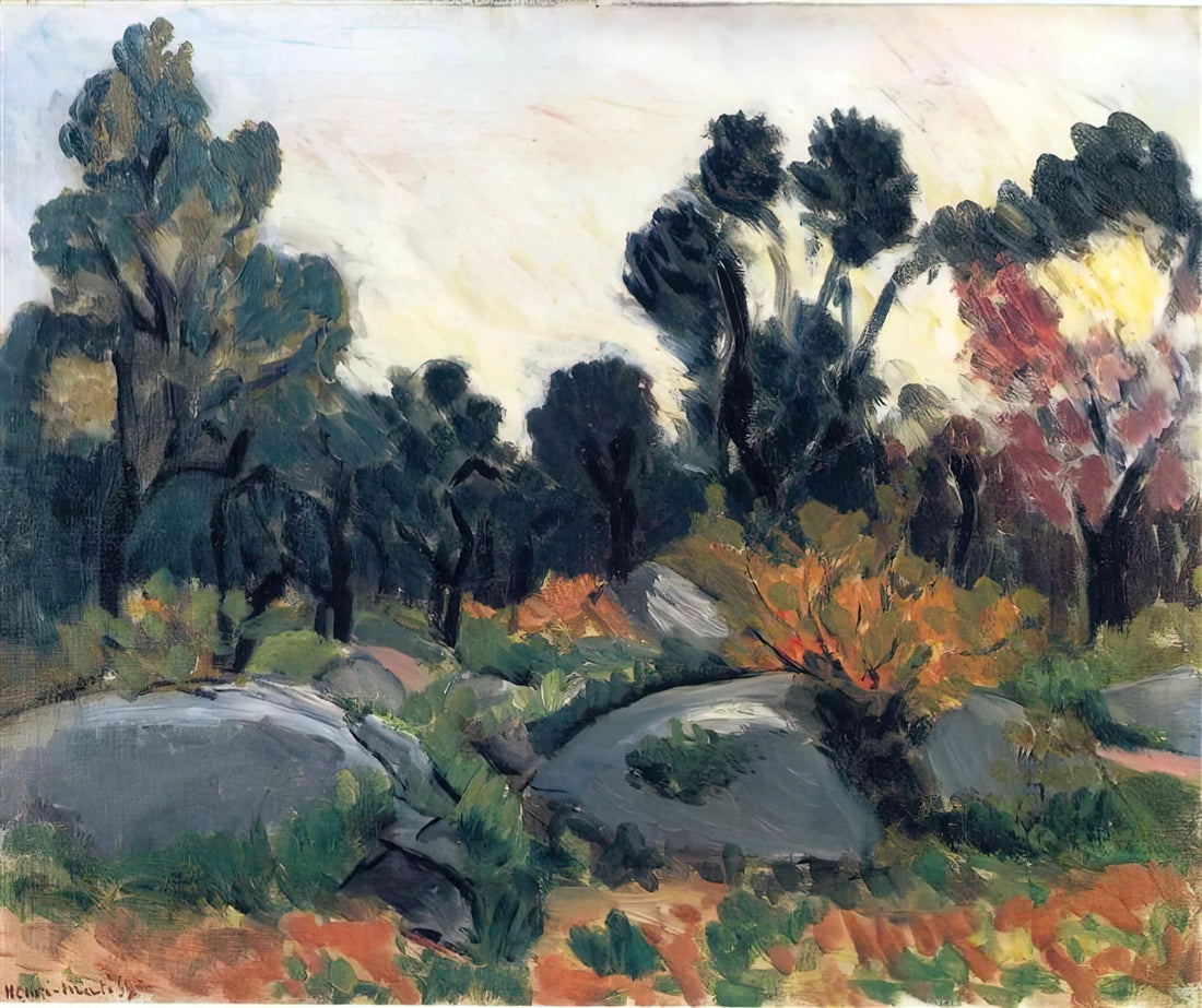 Matisse Horse Painting: A Study in Form, Color, and Artistic Evolution - LANDSCAPE 3 by Henri Matisse