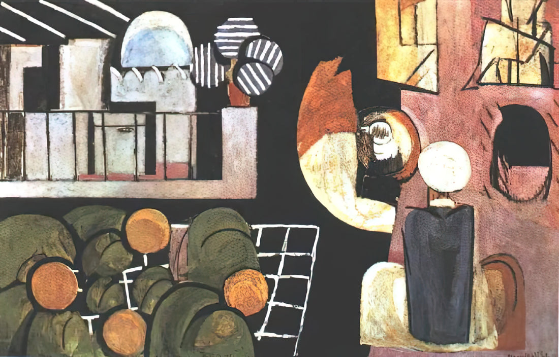 Matisse Landscape Print: A Journey Through Color and Form in Modern Art - THE MORACCANS 1916 by Henri Matisse