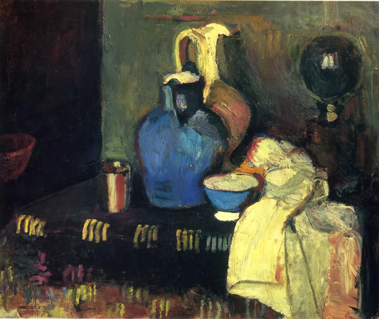Matisse One Thousand and One Nights: The Artist's Journey Through Color and Orientalism - BLUE PITCHER by Henri Matisse