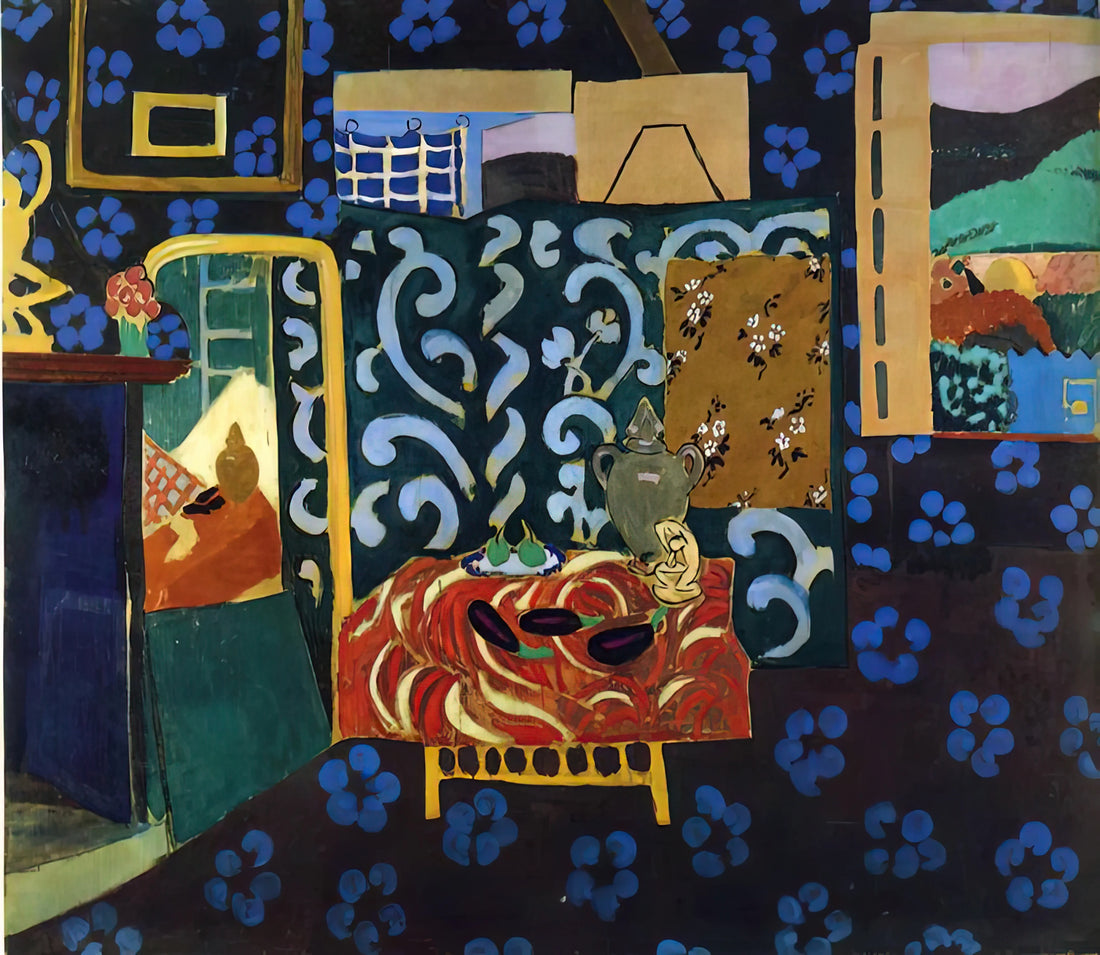 Matisse Poster MOMA: A Collector's Guide to the Iconic Museum Print - STILL LIFE WITH AUBERGINES 1911 by Henri Matisse