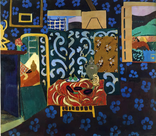 Matisse Poster MOMA: A Collector's Guide to the Iconic Museum Print - STILL LIFE WITH AUBERGINES 1911 by Henri Matisse