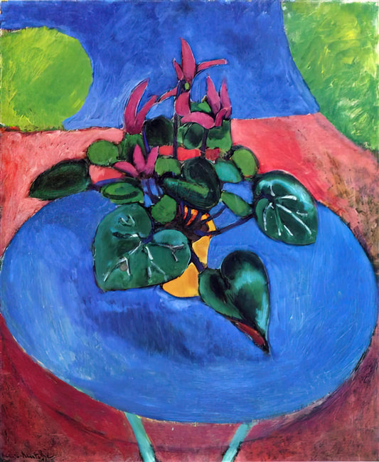 Matisse Reproductions: A Curator's Guide to Museum-Quality Art Prints - CYCLAMEN POURPRE 1912 by Henri Matisse