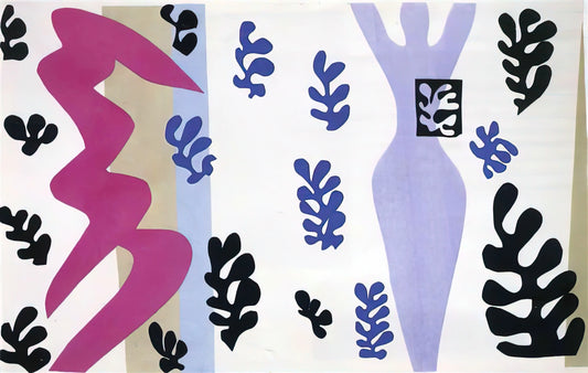 Matisse Seville Still Life: A Masterpiece of Color and Form - THE KNIFE THROWER 1947 by Henri Matisse