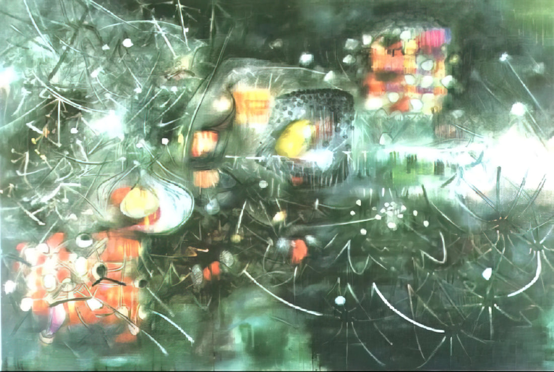 Matta Prints: Exploring the Surrealist Visions of Roberto Matta - TO GIVE PAINLESS LIGHT 1955 by Roberto Matta