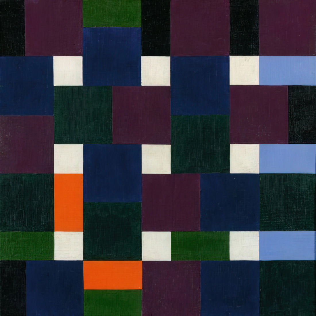 Max Bill Chronoscope Movement: The Intersection of Art, Design, and Time - Eight Colour Groups - 1947 by Max Bill