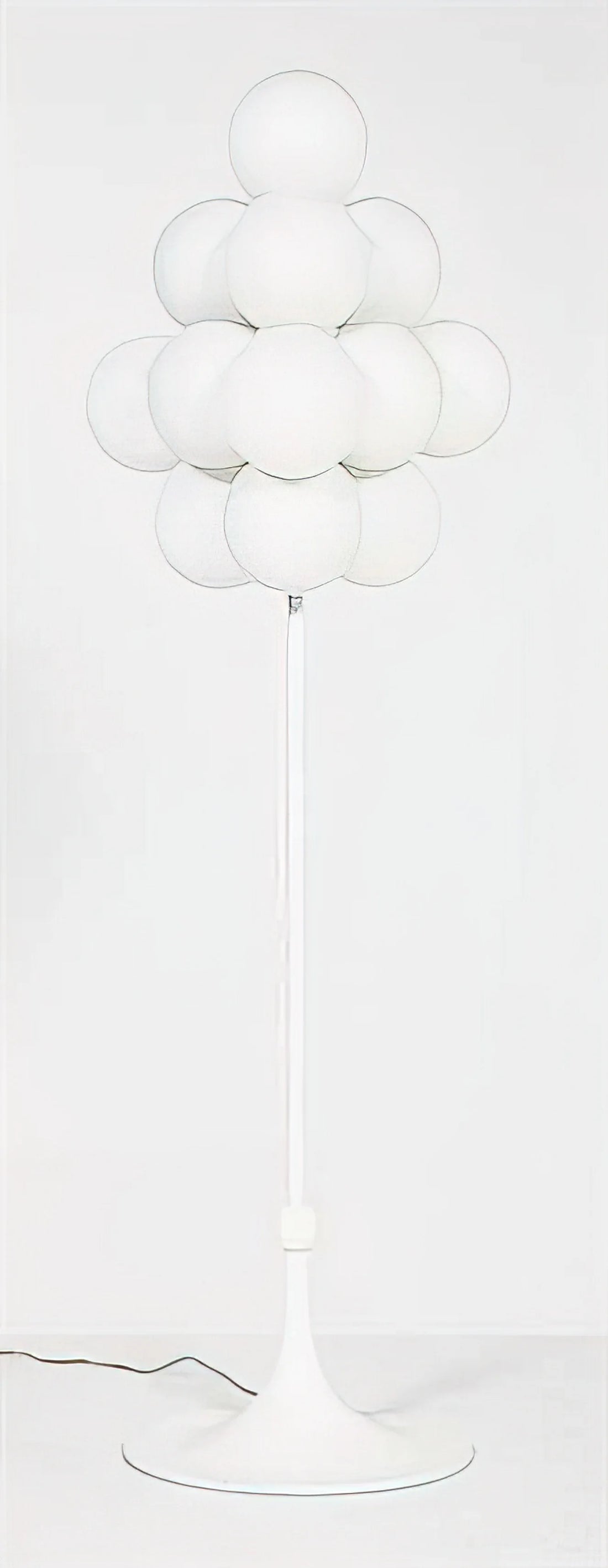 Max Bill Sapphire Crystal: The Confluence of Art, Design, and Horology - Floor Lamp - 1960 by Max Bill
