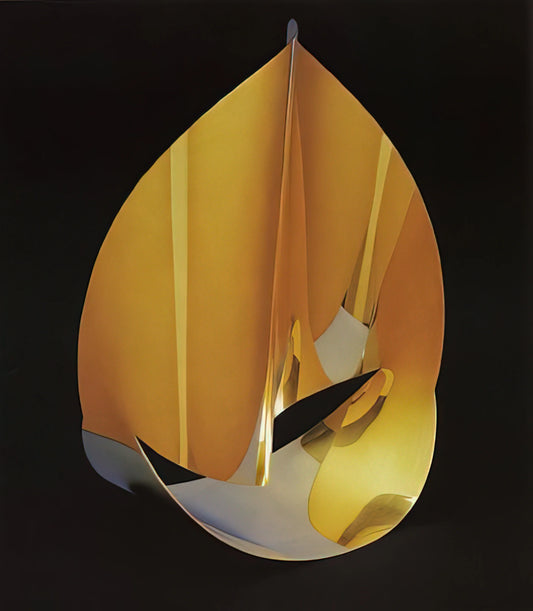 Max Bill: The Reddit Junghans Phenomenon and the Legacy of Concrete Art - Area of a pentagon in space with plain circumference - 1977 by Max Bill