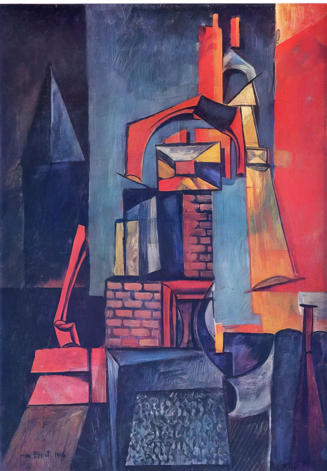 Max Ernst Artwork: A Journey Through Surrealist Innovation and Subconscious Exploration - Towers by Max Ernst