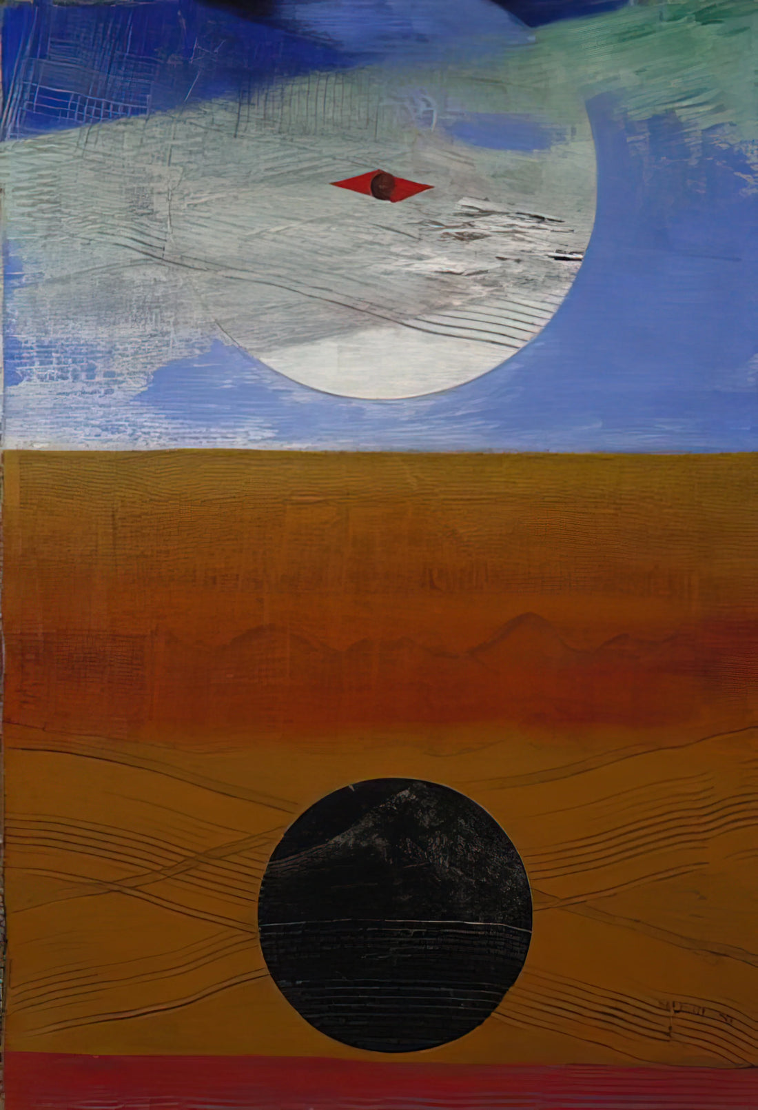 Max Ernst Posters & Art Prints: Surrealist Masterpieces for Your Collection - Sea and Sun by Max Ernst