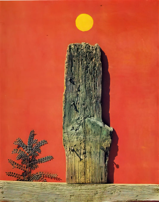 Max Ernst & Edward Quinn: Capturing the Surrealist Master Through the Lens - Red Forest by Max Ernst