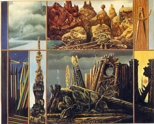 Max Ernst e Leonora Carrington: A Surrealist Odyssey of Art and Alchemy - Painting for Young People by Max Ernst