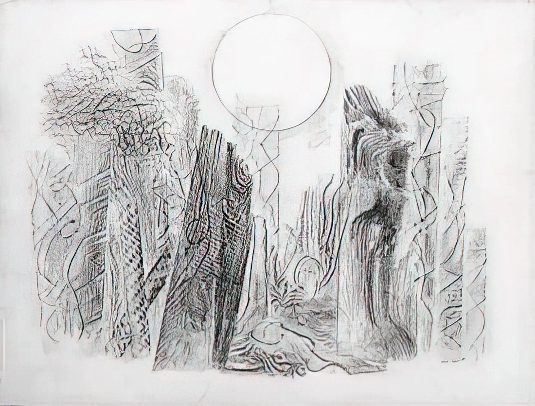Max Ernst: The Surrealist Visionary Who Redefined Painting - Petrified Forest by Max Ernst