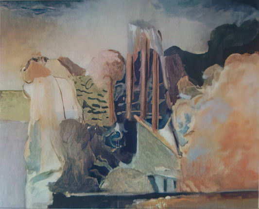Menez Posters: Collecting the Abstract Elegance of a Portuguese Modernist - unknow ntitle - Lyrical Abstraction by Menez