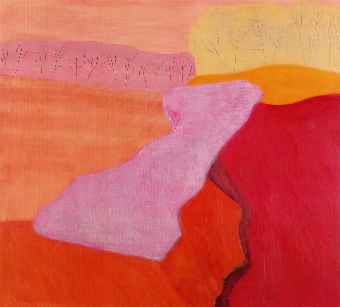 Milton Avery at the Wadsworth Atheneum: A Master of American Color and Form - Shapes of Spring - 1952 by Milton Avery