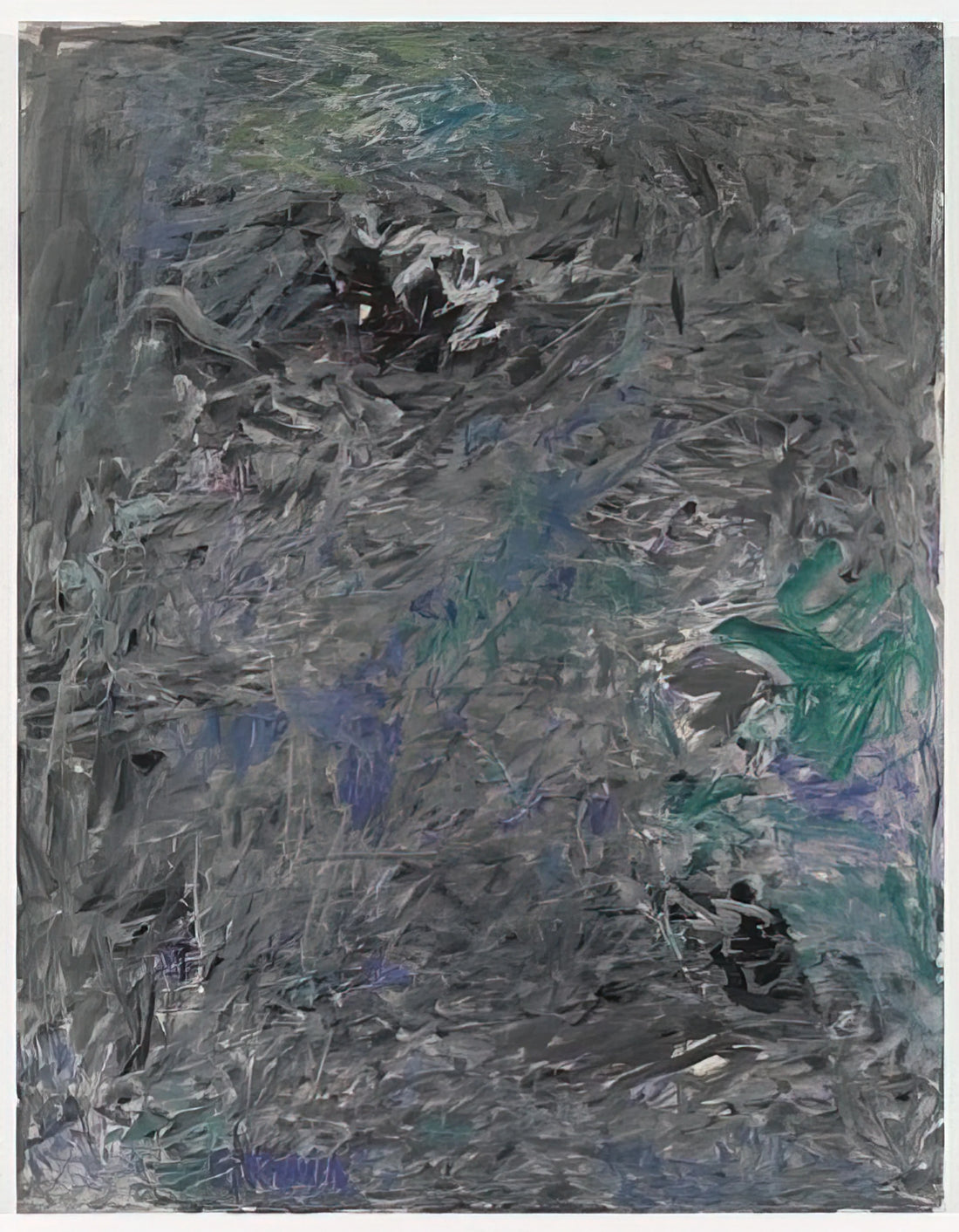 Milton Resnick Artwork: The Abstract Expressionist's Monumental Legacy - UNTITLED 6 1959 by Milton Resnick