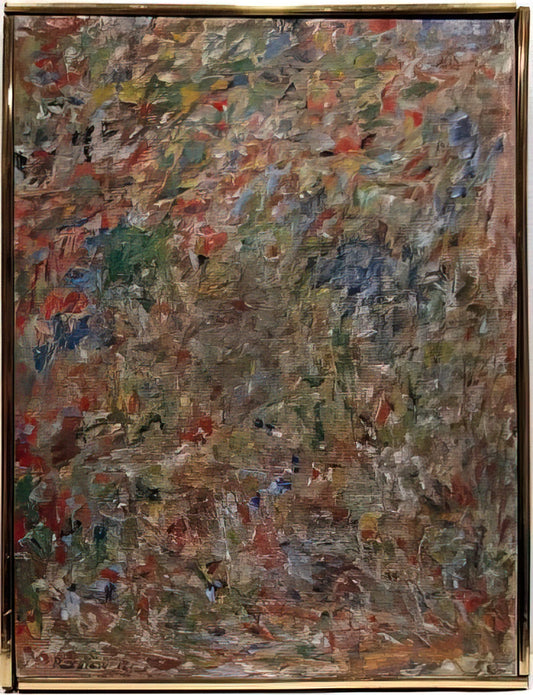 Milton Resnick Print: A Collector's Guide to the Abstract Expressionist's Enduring Legacy - ABSTRACTION 1963 by Milton Resnick