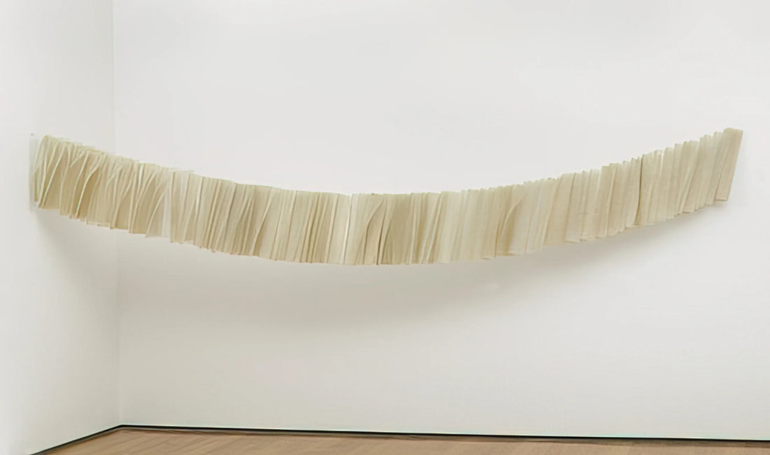 Mira Schendel Framed Canvas Print: A Collector's Guide to Her Ethereal Art - Little Train by Mira Schendel