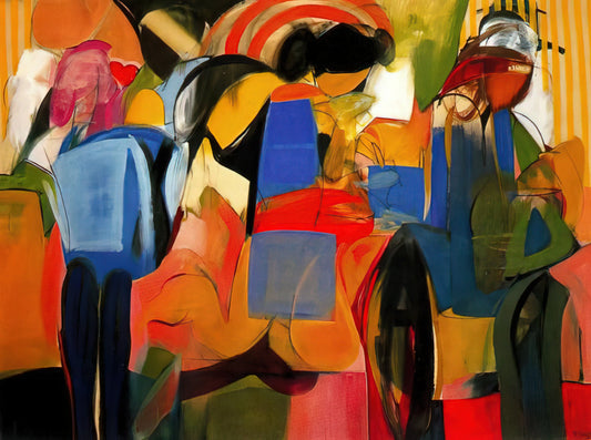 Miriam Schapiro Acrylic Print: A Guide to Her Feminist Art Legacy - Facade - Abstract Expressionism by Miriam Schapiro