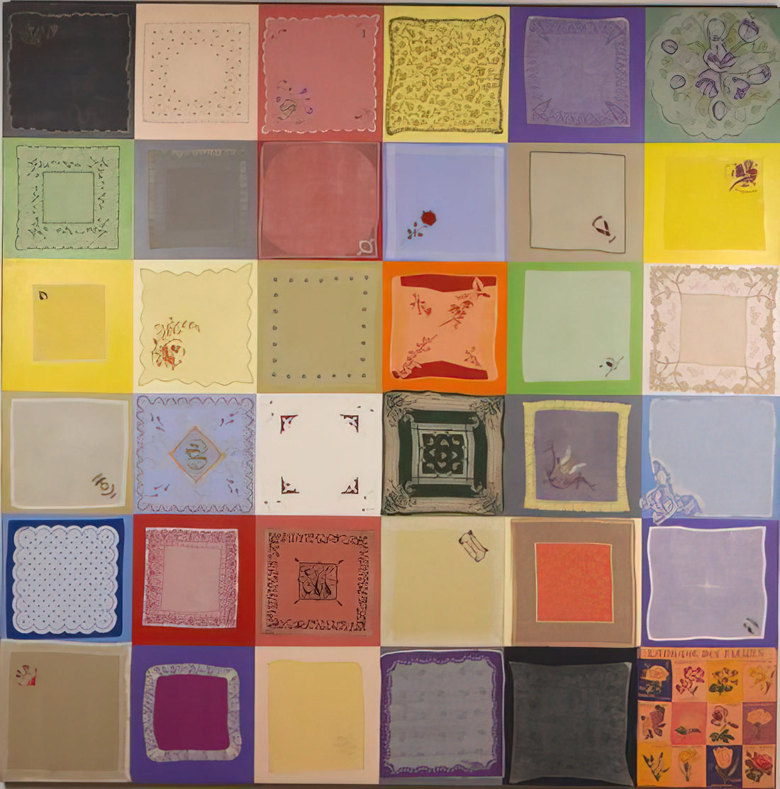 Miriam Schapiro Art for Sale: A Collector's Guide to Her Feminist Legacy - Connection - 1978 by Miriam Schapiro