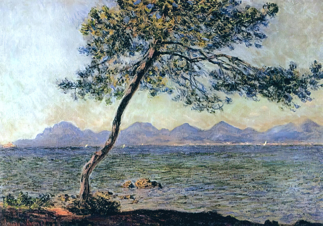 Monet Canvas Painting: The Ultimate Guide to Impressionist Masterpieces - At Cap d'Antibes by claude monet
